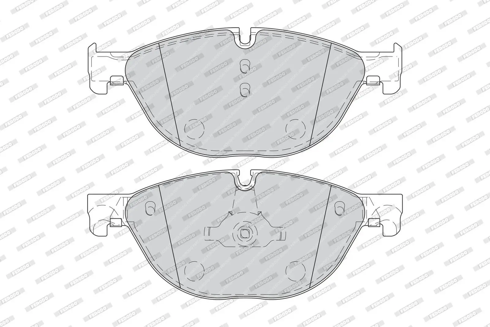 BMW 7 Serisi F01/F02/F03/F04 2008-2015 Fren Balatası Ön | FERODO FDB4285