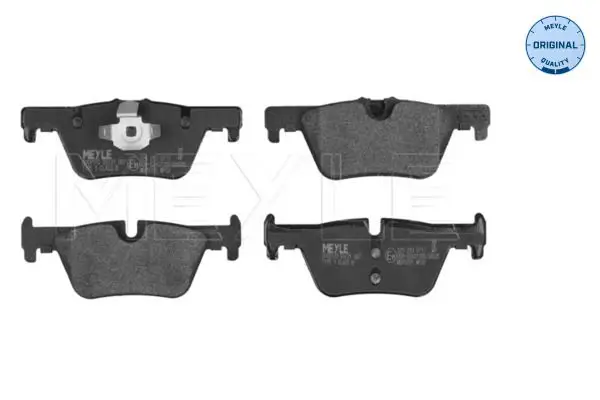 BMW 2 Serisi F22 2012-2018 Fren Balatası Arka | MEYLE 025 253 0717