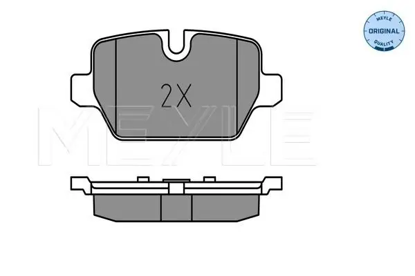 BMW 3 Serisi E90 2004-2012 Fren Balatası Arka | MEYLE 025 236 2316
