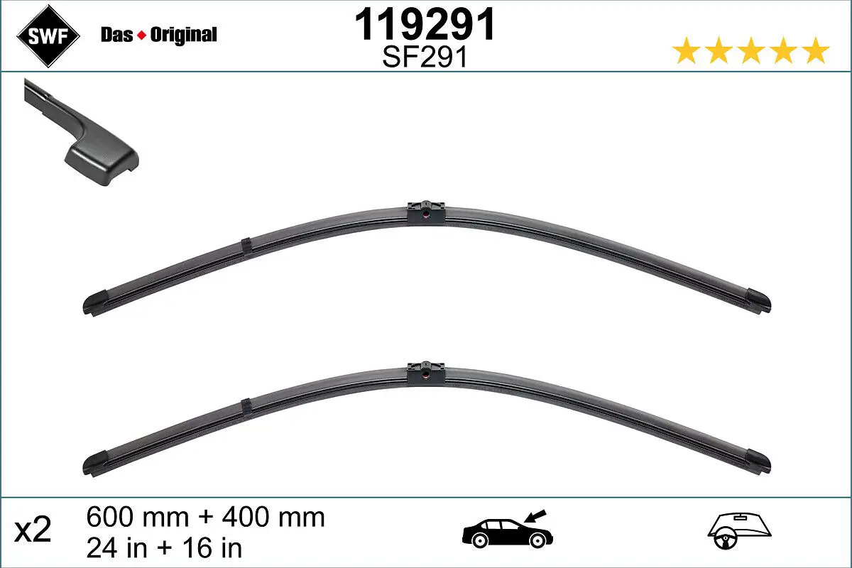 BMW 3 Serisi E92 2005-2013 Ön Silecek Takım | SWF 119291