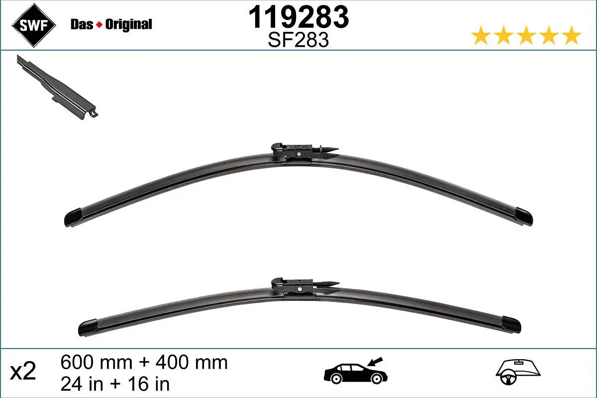 BMW 3 Serisi E92 2005-2013 Ön Silecek Takım | SWF 119283