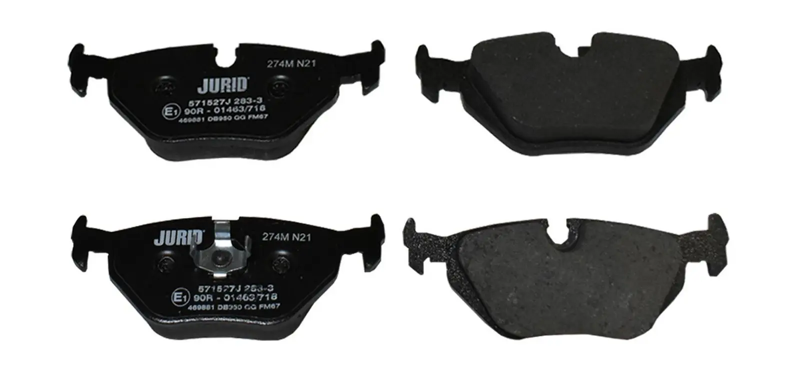BMW 3 Serisi E36 1991-1998 Fren Balatası Arka | JURID 571527J