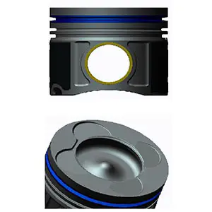 BMW 3 Serisi E46 M47 / M57 Piston 84.00 mm 20 | NURAL 8770223STD100G