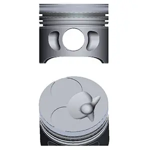 Mercedes W124 Kasa OM602 / OM603 Piston 87.00 mm STD Turbo | NURAL 8772597STD00AG