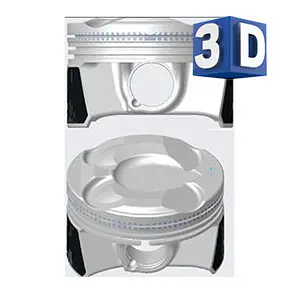 BMW 1 Serisi F20 N13 Piston 77.50 mm | NURAL 8770279050000G