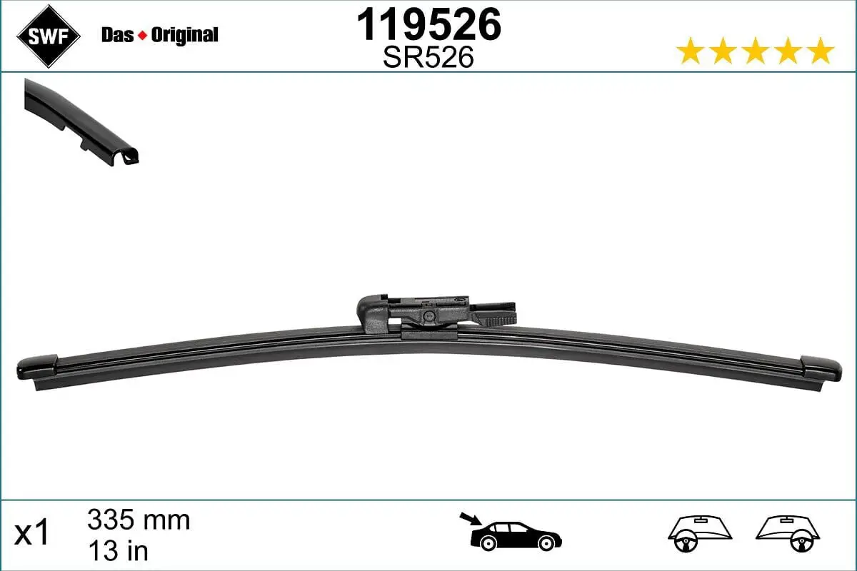 Bmw X1 E84 Arka Silecek (2010-2014) | SWF 119526