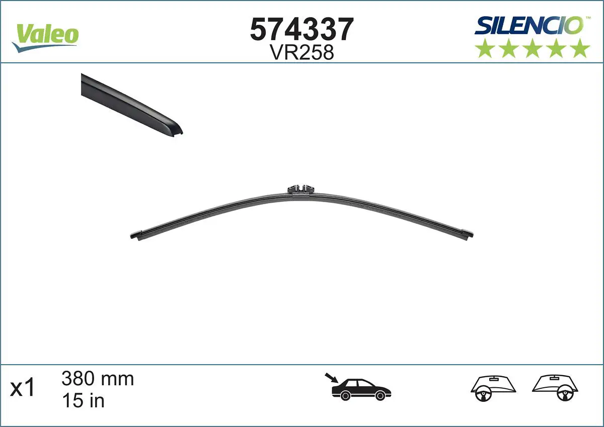 BMW X5 E70 Arka Silecek (2007-2013) | VALEO 574337