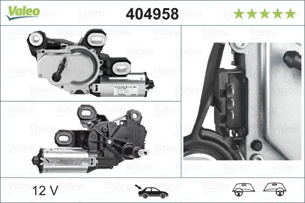 Mercedes Vito Serisi W639 Silecek Motoru | VALEO 404958