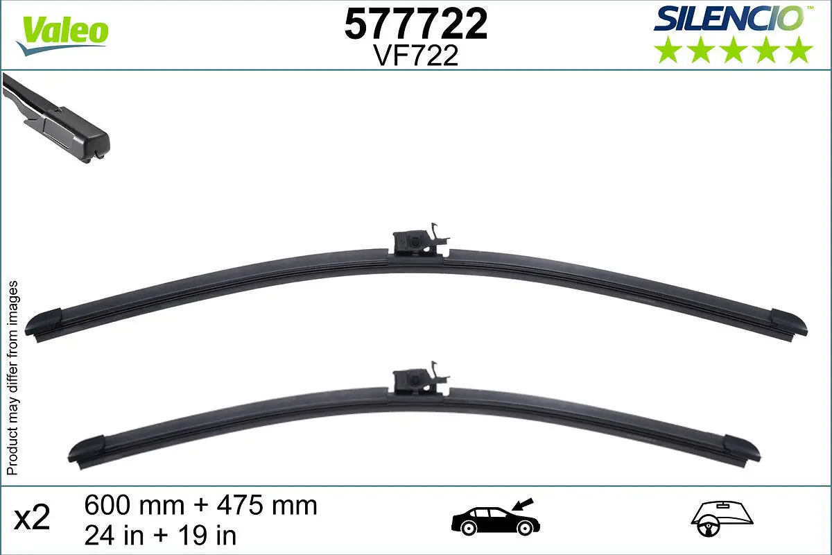 Mercedes A Serisi W176 Silecek Süpürgesi | VALEO 577722
