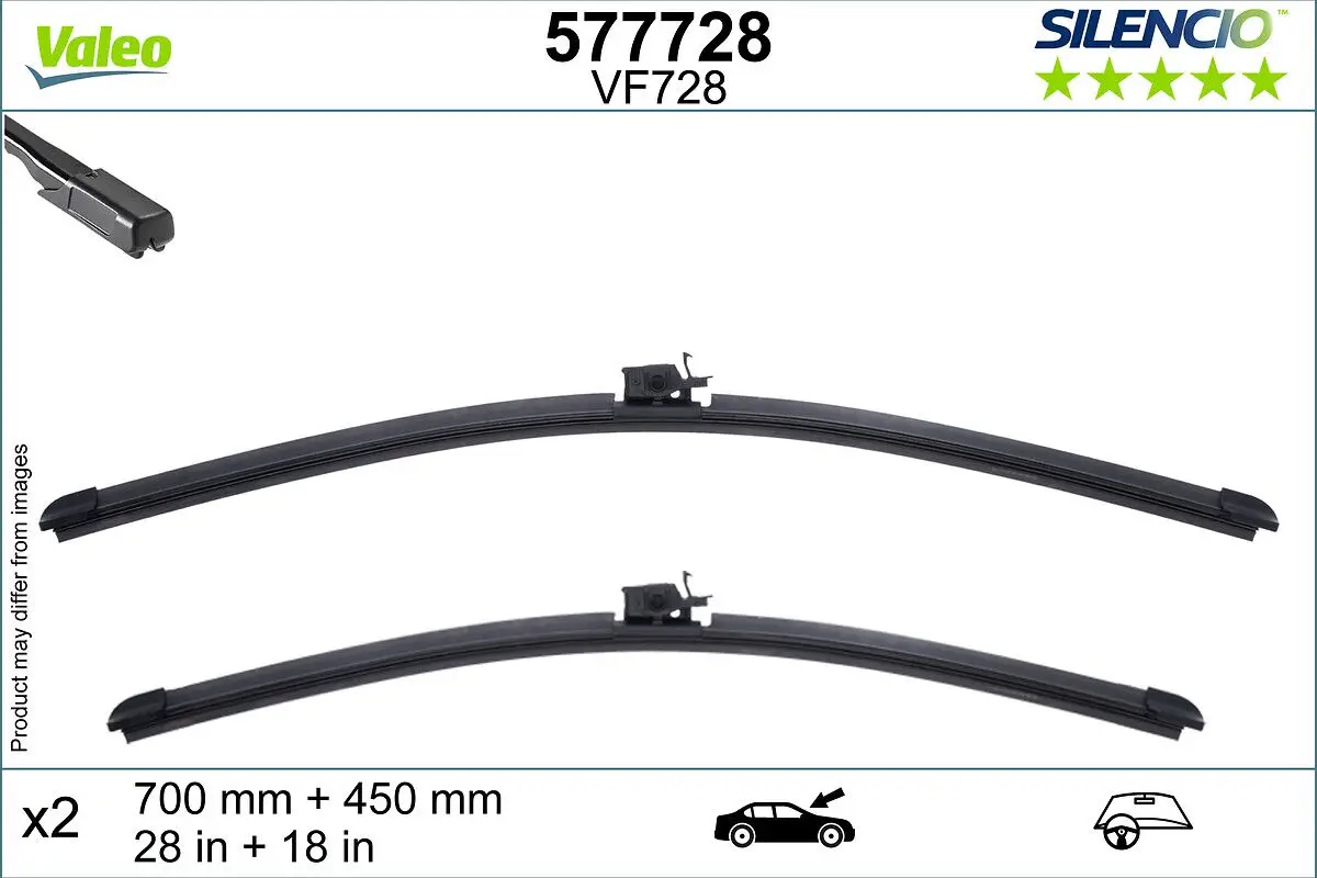 Mercedes Vito Serisi W447 Silecek Süpürgesi | VALEO 577728