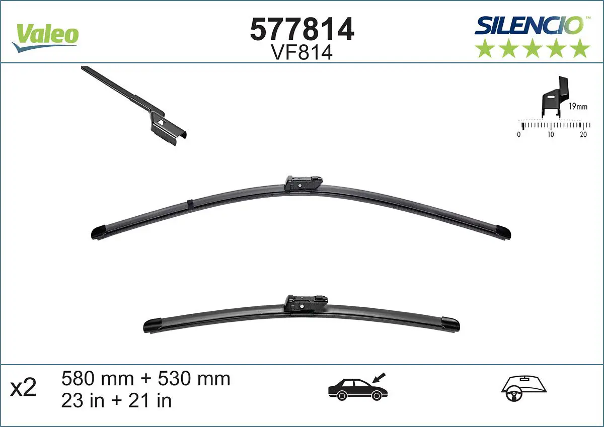 BMW Z4 Serisi G29 2019 Silecek Süpürgesi | VALEO 577814