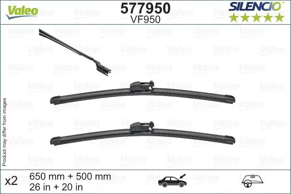 BMW iX3 G08 Silecek Süpürgesi | VALEO 577950