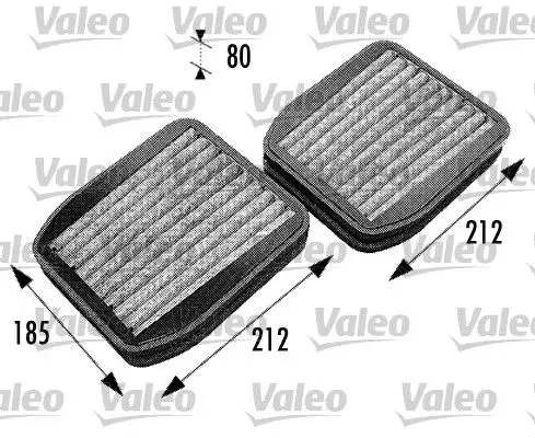 Mercedes E Serisi W211 Polen Filtresi | VALEO 698740