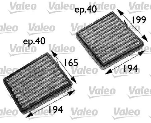 Mercedes C Serisi W203 Polen Filtresi | VALEO 698742