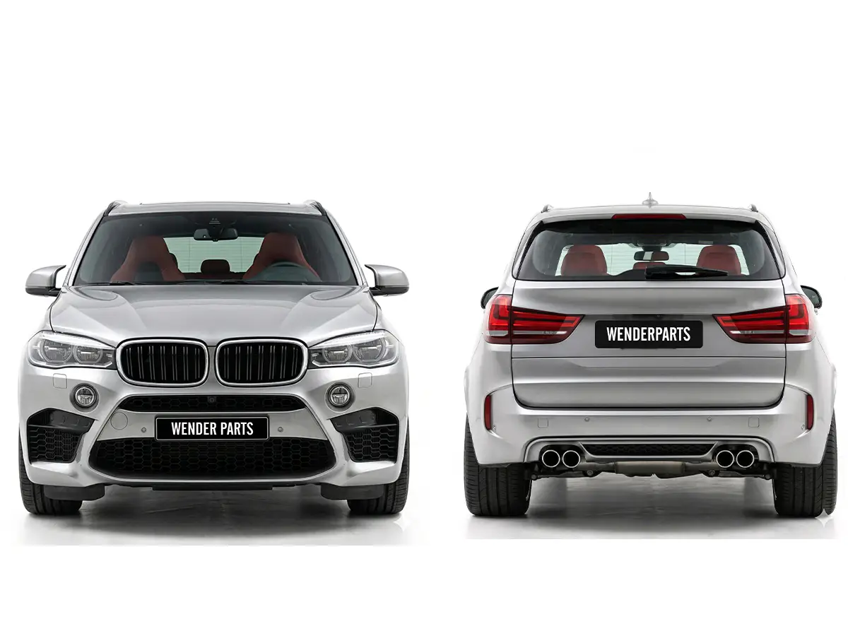 BMW X5 Serisi F15 2014-2018 Gövde Kiti F.Yık-lı, PDCli:Ön/Arka, <OO-OO> Egz.Uçlu, Mrşp-li, Panj-lu, Dodikler -X5M- 2014-18 | WENDER BA0152103