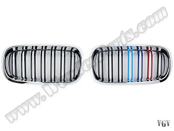 BMW X5 Serisi F15 2014-18 Panjur (Set) Krom/Siyah, Çift Çıtalı ///M-Renkli | WENDER BA0153184