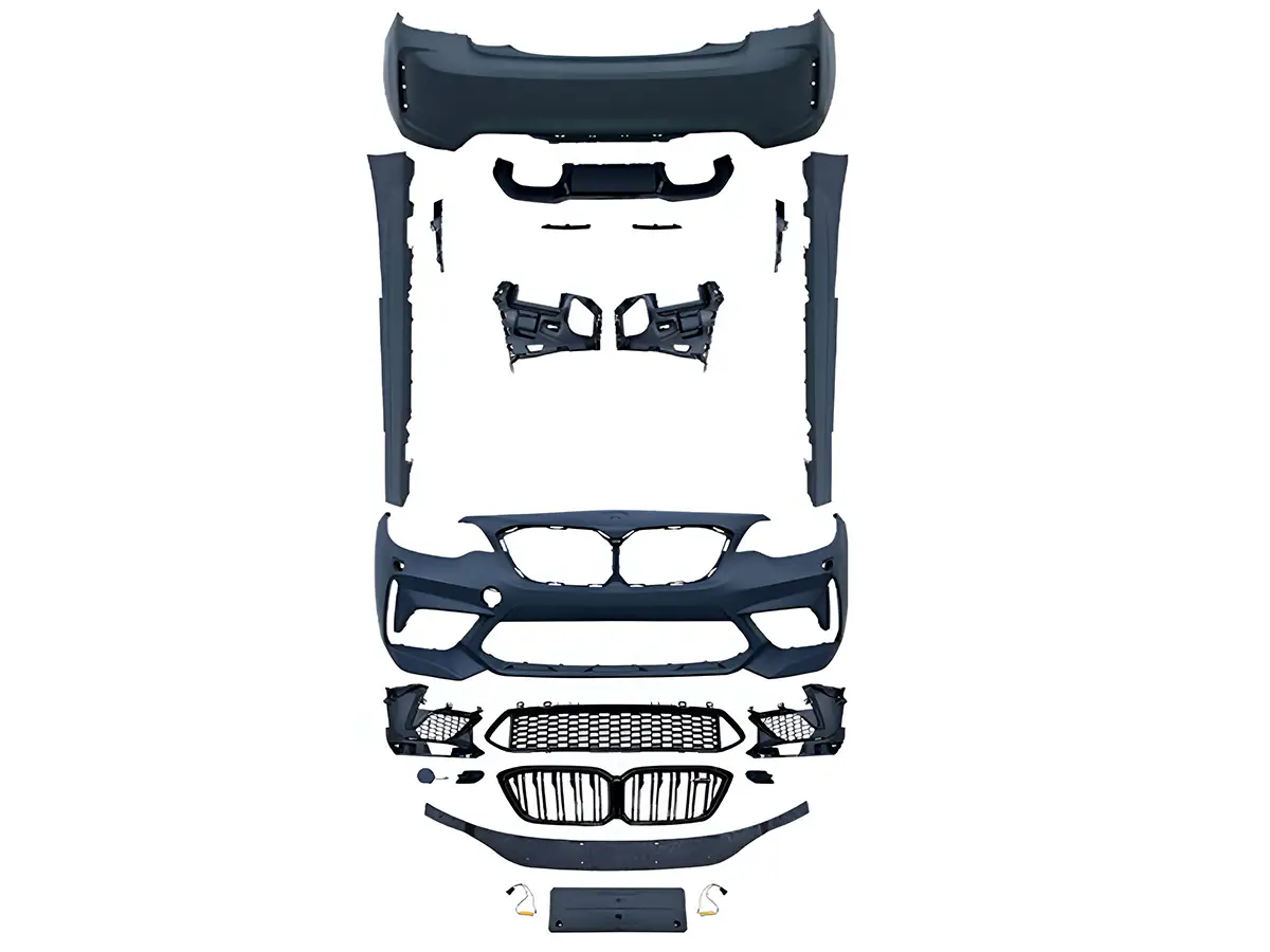 BMW 2 Serisi F22 2012-2018 Gövde Kiti F.Yık-lı, <OO-OO> Egz.Çıkışlı, Mrşp-li, Panj-lu -///M2C-STYLE- 2013-21 | WENDER BA0222110