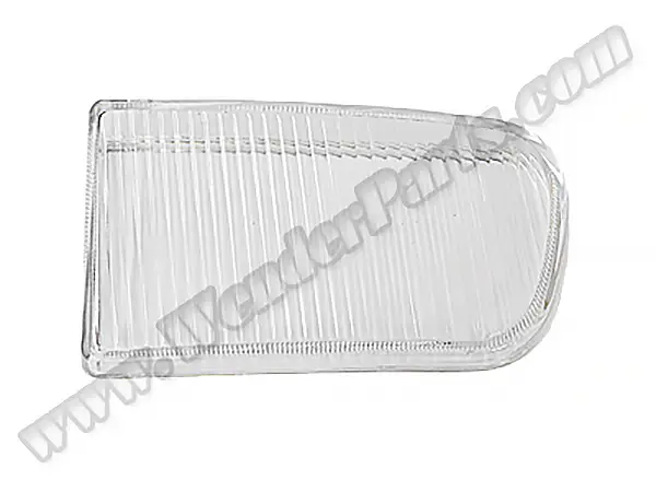 BMW 5 Serisi E39 1996-2003 Sis Far Camı Sol, Çizgili Cam 1998-00 | WENDER BA0391452L