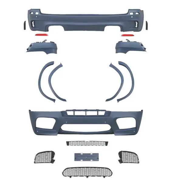 BMW X5 Serisi E70 2007-2013 Gövde Kiti PDCli:Ön/Arka, <OO-OO> Egz.Çıkışlı, Dodikler -X5M- 2007-09 | WENDER BA0702110