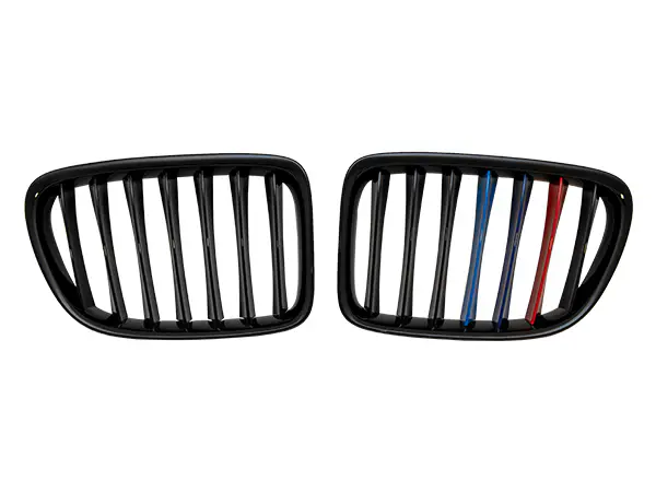 BMW X1 E84 2010-2015 Panjur (Set) Piano-Siyah ///M-Renkli | WENDER BA0843138