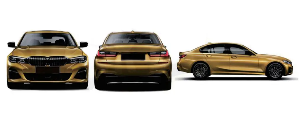 BMW 3 Serisi G20 2018- Gövde Kiti PDCli:Ön/Arka, <O-O> Egz.Çıkışlı, Mrşp-li -M-Tech- M340i 2019-21 | WENDER BA2202110