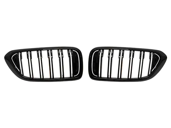 BMW 6 Serisi G32 2017-2019 Panjur (Set) Piano-Siyah Çift Çıtalı | WENDER BA2323197