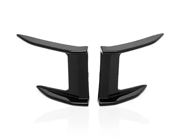 BMW 1 Serisi F40 2019- Tampon Bıçağı Ön (Set) Alt; Piano-Siyah -///M-Performance- 2019-24 | WENDER BA2468204/205