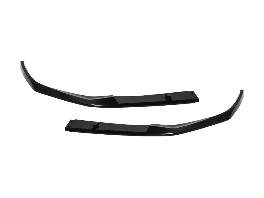 BMW 5 Serisi G30 2016-2018 Tampon Splitteri Ön (Set) Piano-Siyah (OEM/Plastik) -///M-Performance- 2020-23 | WENDER BA2472187/190