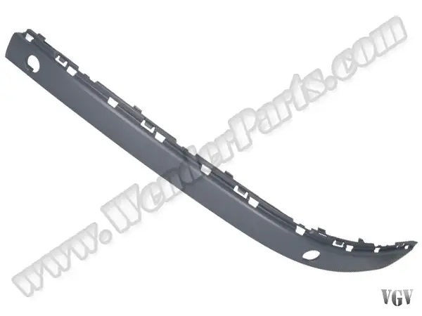 BMW 7 Serisi E65 2002–2008 Tampon Bandı Ön Sol; Park Sensörlü, Nikelaj Delikli | WENDER BA51117142245