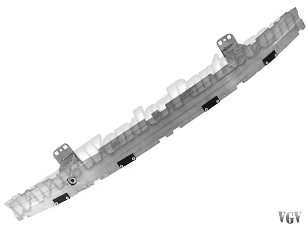 BMW 5 Serisi E60 2001-2010 Tampon Demiri Ön; Alüminyum 2002-06 | WENDER BA51117148586