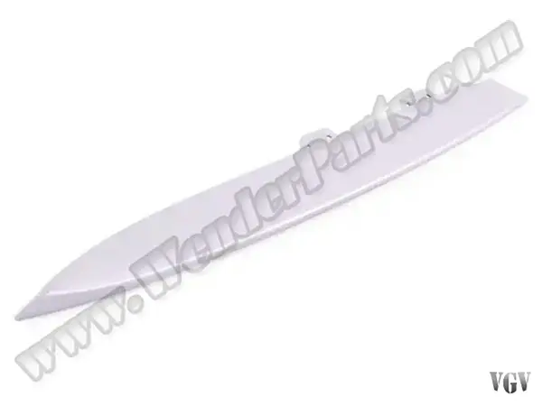 BMW 5 Serisi F07 2008-2017 Tampon Izgara Çitası Ön Sol; Mat-Alüminyum 2009-12 | WENDER BA51117172369