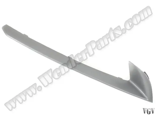 BMW 5 Serisi F10 2009-2016 Tampon Izgara Çitası Ön Sağ; Mat-Alüminyum | WENDER BA51117331766