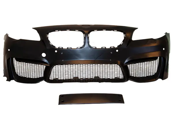 BMW 5 Serisi F10 2009-2016 Komple Tampon Ön; Far Yıkamalı, Park Sensörlü | WENDER BA51118050634S1