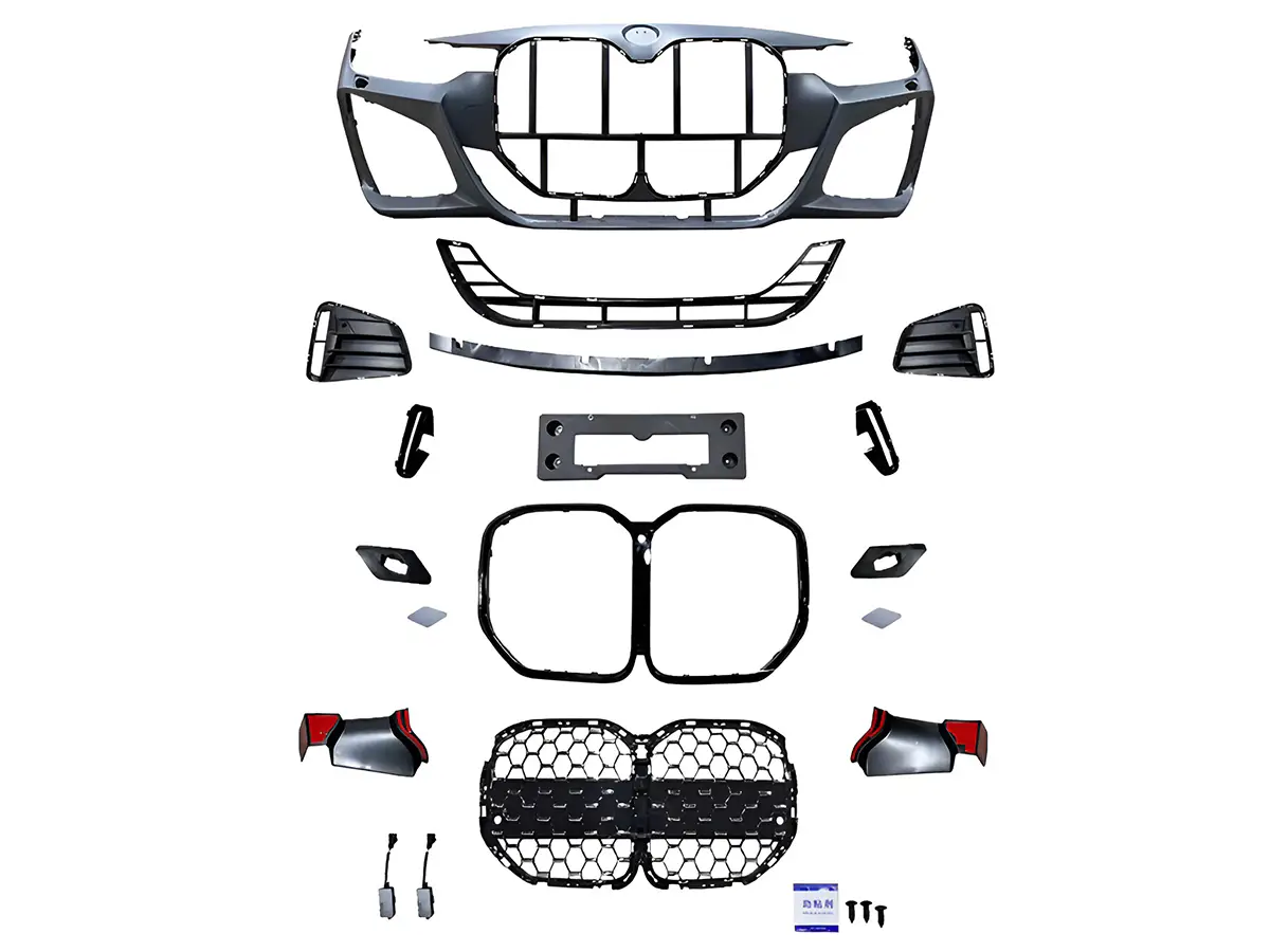 BMW 4 Serisi F32 2013-2018 Komple Tampon Ön, Far Yıkamalı, Park Sensörlü, Panjururlu | WENDER BA51119854247S1