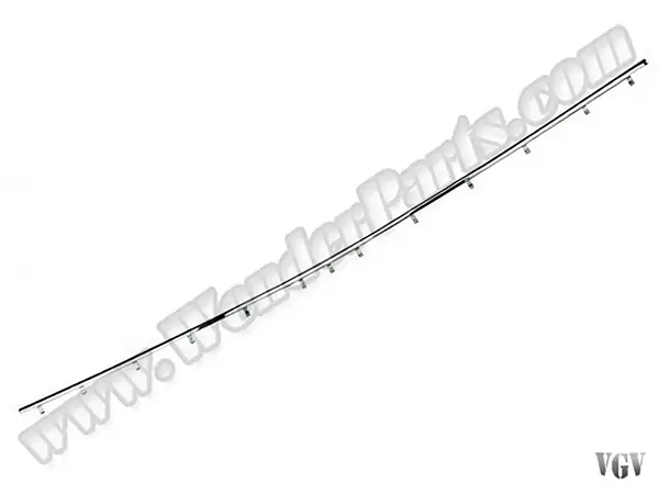BMW 5 Serisi E39 1996-2003 Tampon Nikelajı Arka Orta | WENDER BA51127005947