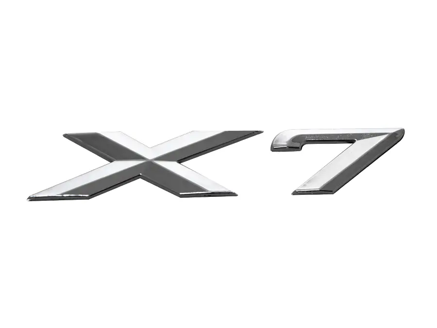 BMW X7 G07 Bagaj Yazısı -X7- | WENDER BA51147424680