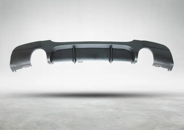 BMW 3 Serisi E90 2004-2012 Tampon Difüzörü Arka, Çift Egzoz Çıkışlı (Tek+Tek) Egzoz Çıkışlı | WENDER BA51192153916