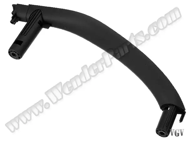 BMW X5 Serisi F15 Kapı Tutamağı Arka Sol; Siyah Kaplamasız | WENDER BA51417292243