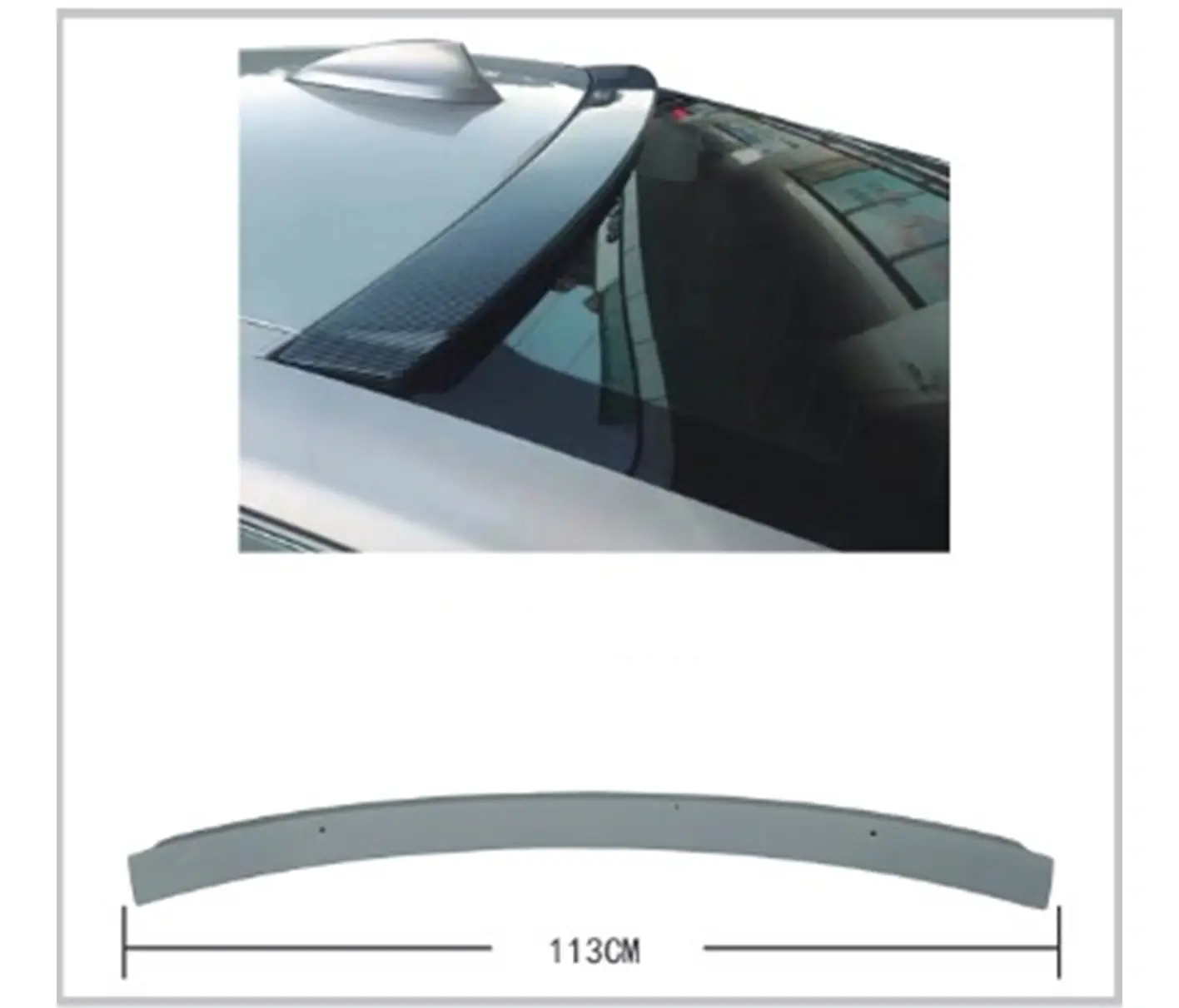 BMW 3 Serisi E92 2005-2013 Tavan Spoyleri -AC SCHNITZER- | WENDER BA51710443430