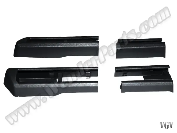 BMW 7 Serisi F01 LCI Koltuk Ray Kapağı Sol+Sağ Siyah | WENDER BA52107340335S4