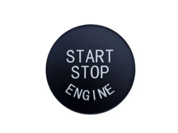 BMW X6 E71 START-STOP Düğme Kapağı Siyah | WENDER BA61316960743P1