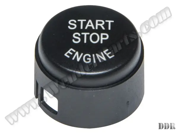 BMW 5 Serisi F10 START-STOP Düğme Kapağı Siyah | WENDER BA61319153832P1