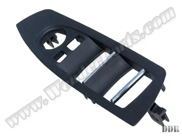 BMW 7 Serisi F01 LCI Cam Düğme Çerçevesi Ön Sol Siyah | WENDER BA61319241911P1