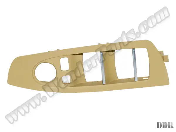 BMW 7 Serisi F01 LCI Cam Düğme Çerçevesi Ön Sol Bej | WENDER BA61319241912P1