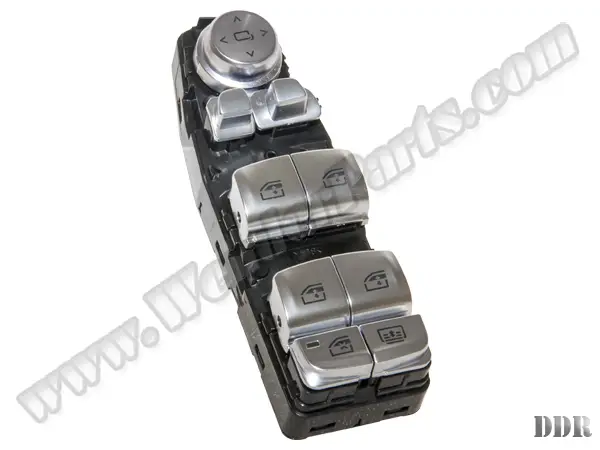 BMW 7 Serisi G11 Cam Düğmesi Ön Sol Arka Güneşlik Gümüş | WENDER BA61319382503