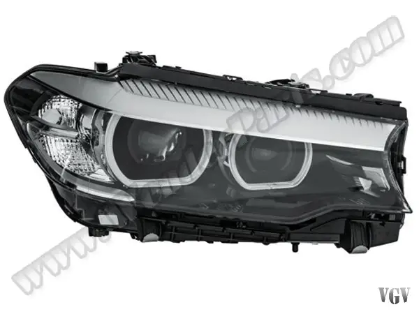 BMW 5 Serisi G30 2016-2018 Komple Far Sağ (LED) 2017-20 | WENDER BA63117214952