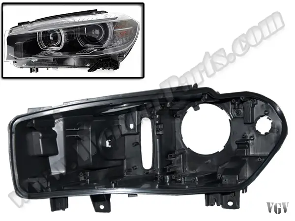 BMW X6 Serisi F16 2014- Far Kasası Sol (Bi-Xenon) 2014-18 | WENDER BA63117317101P2