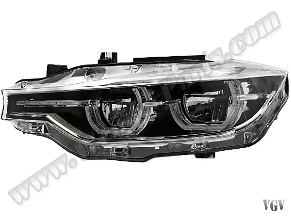 BMW 3 Serisi F30 2012-2018 Komple Far Sol (LED Farlı) | WENDER BA63118492473