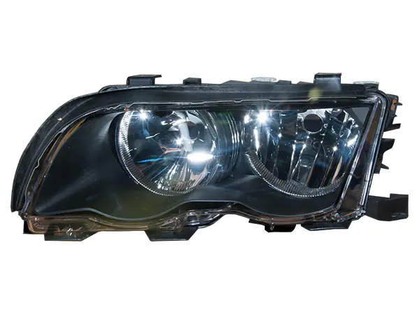 BMW 3 Serisi E46 Makyajsız 1998-2001 Komple Far Sol (Siyah) | WENDER BA63126902745