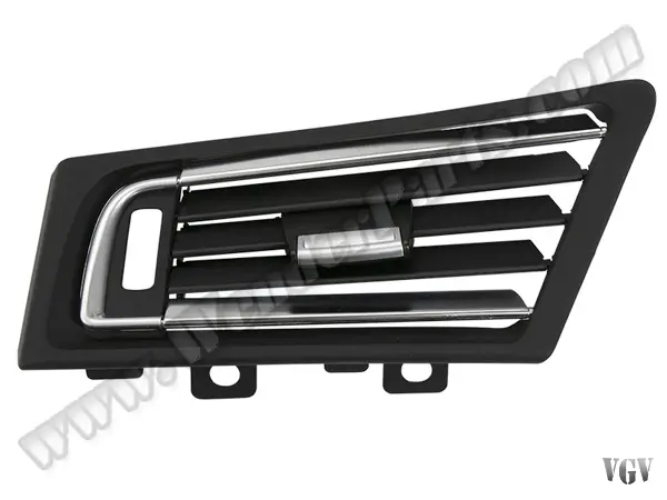 BMW 7 Serisi F01 LCI Klima/Kalorifer Izgarası Ön Sol Nikelajlı Siyah | WENDER BA64229115857